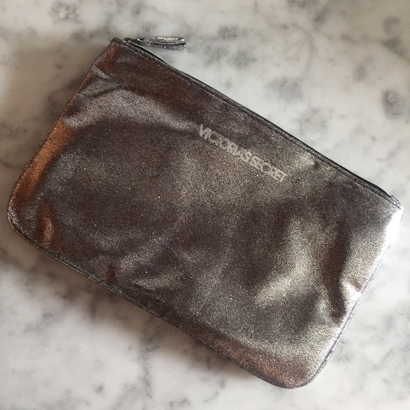 Victoria’s Secret Metallic Cosmetic Pouch - Picture 7 of 7
